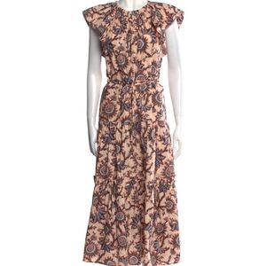 ALC Flutter Sleeve Maxi Dress